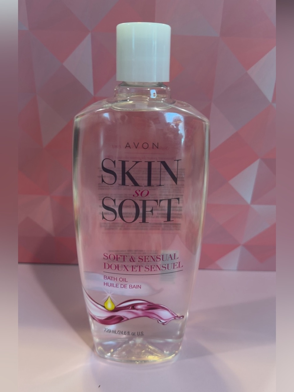 NEW Avon Skin So Soft-Soft & Sensual Bath Oil - bonus size 24.6 oz